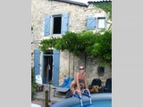 Pool im Garten